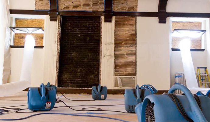 We follow best restoration process to restore your water damage