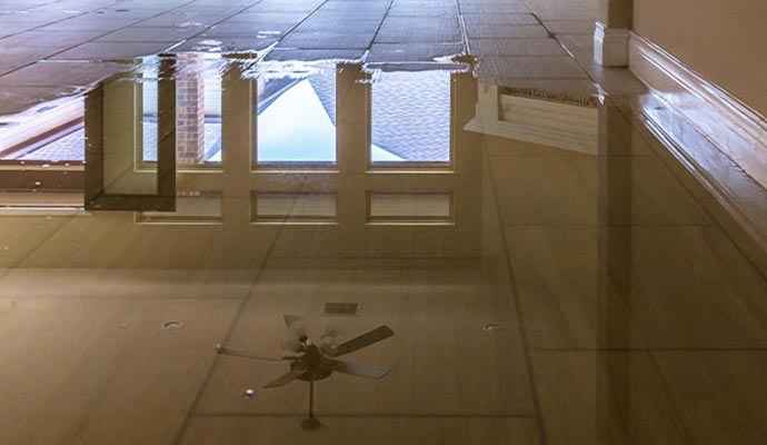 flooded basement in Mckinney