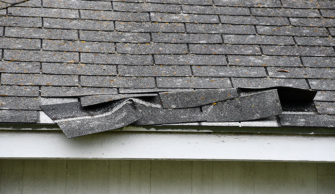 hail damaged property