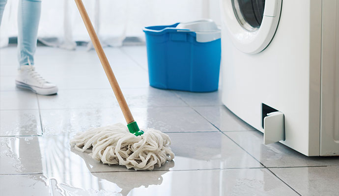 Washing machine leaking on the floor